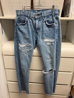 Levi's light blue distressed 505™ C jeans